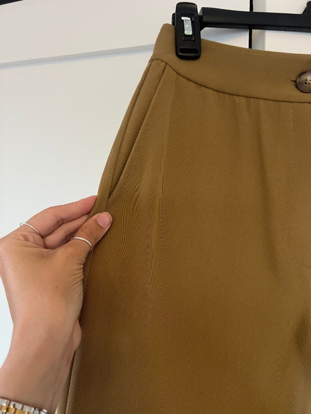 Anthropologie Exquise Camel Trousers - Picture 4 of 9